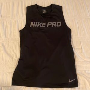 Nike Pro Crisscross mesh back tank